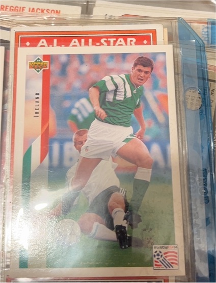 1994 Upper Deck World Cup #207 Roy Keane — front