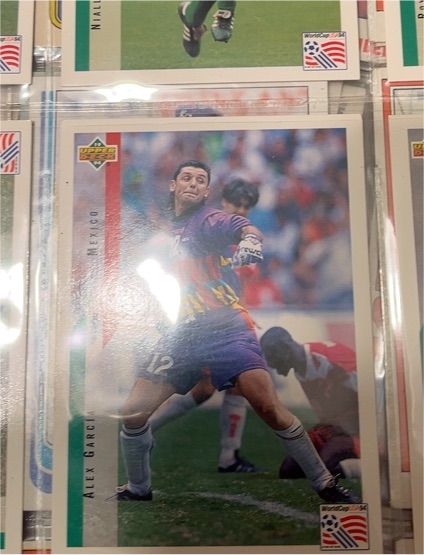 1994 Upper Deck World Cup #39 Alex Garcia — front
