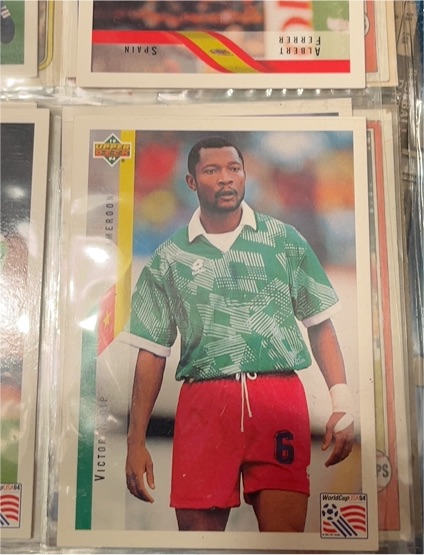 1994 Upper Deck World Cup #228 Victor N'Dip — front