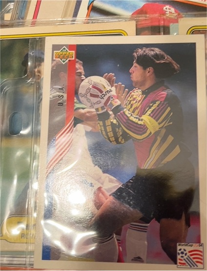 1994 Upper Deck Minute Maid World Cup #1 Tony Meola — front