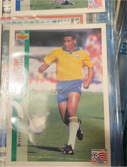 1994 Upper Deck World Cup #327 Mauro Silva — front