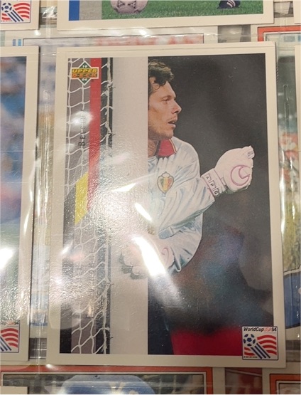 1994 Upper Deck World Cup #102 Michel Preud'homme — front