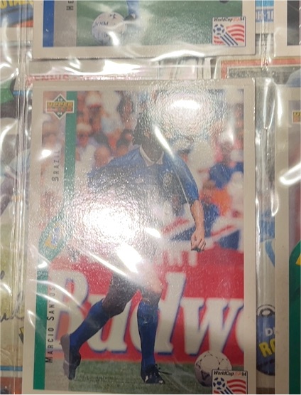 1994 Upper Deck World Cup #3 Marcio Santos — front