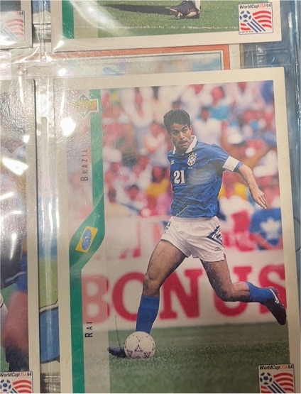 1994 Upper Deck World Cup #73 Raí — front