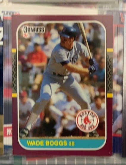 1987 Donruss Opening Day #181 Wade Boggs — front