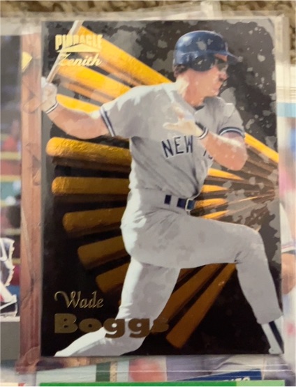 1996 Pinnacle Zenith Wade Boggs — front