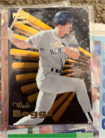 1996 Pinnacle Zenith #58 Wade Boggs — front