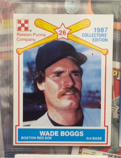 1987 Ralston Purina #26 Wade Boggs — front
