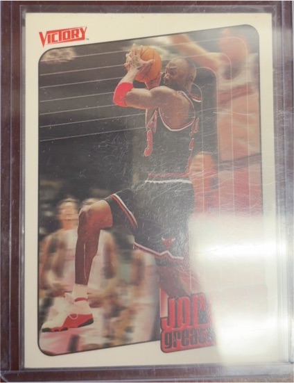 1999-00 Victory #409 Michael Jordan Jordan's Greatest Hits — front
