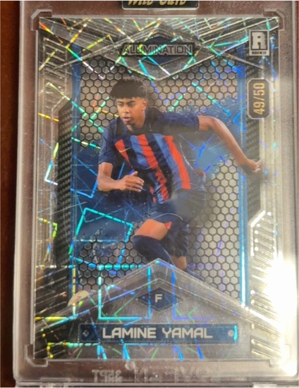 2024 Wild Card Alumination #49/50 Lamine Yamal — front