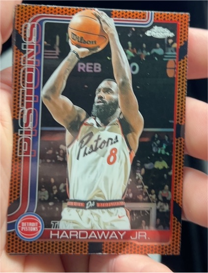 2025-26 Topps Chrome #7 Tim Hardaway Jr. — front