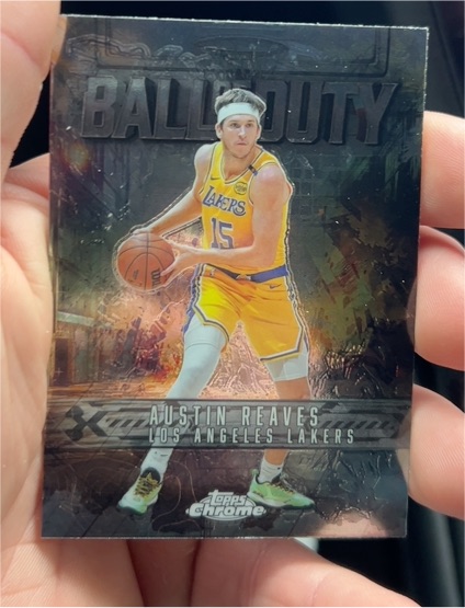 2025-26 Topps Chrome #BD-1 Austin Reaves — front