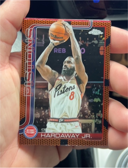 2025-26 Topps Chrome #7 Tim Hardaway Jr. — front