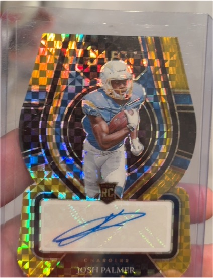 2021 Panini Select #RS-JPA Josh Palmer Rookie Autograph — front