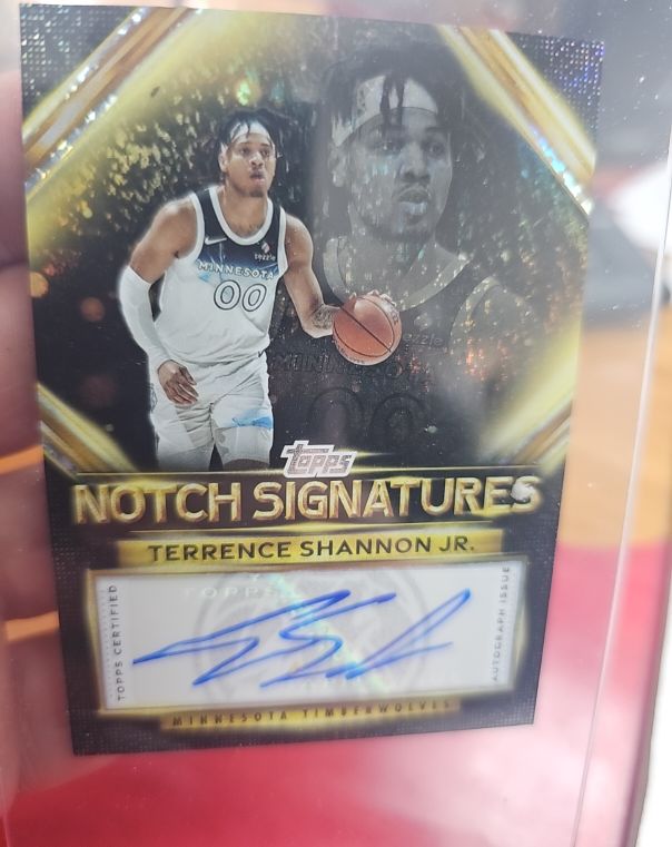 2025-26 Topps #TNS-TS Terrence Shannon Jr. Notch Signatures — front