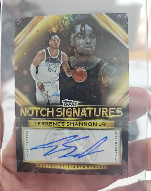2025-26 Topps Notch Signatures #TNS-TS Terrence Shannon Jr. — front