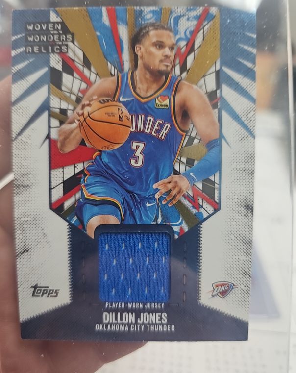 2025-26 Topps #WW-DJ Dillon Jones — front