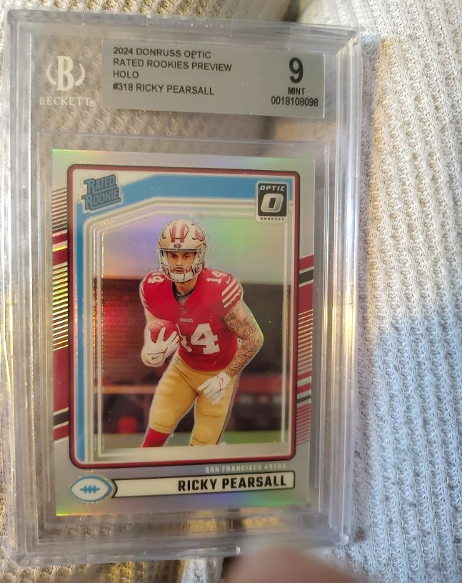 2024 Donruss Optic Rated Rookies Preview #318 Ricky Pearsall — front