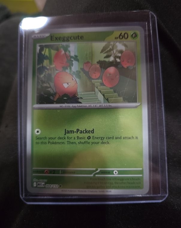 2025 Pokémon Mega Evolution #004 Exeggcute — front