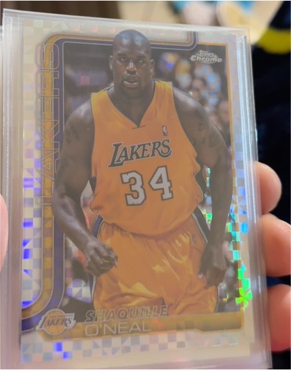 2025-26 Topps Chrome #242 Shaquille O'Neal — front