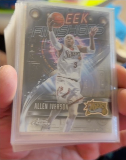 2025-26 Topps Chrome #SF-13 Allen Iverson — front