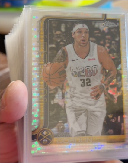 2025-26 Topps Chrome #100 Aaron Gordon — front