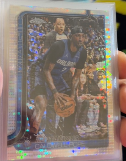 2025-26 Topps Chrome #143 Kentavious Caldwell-Pope — front