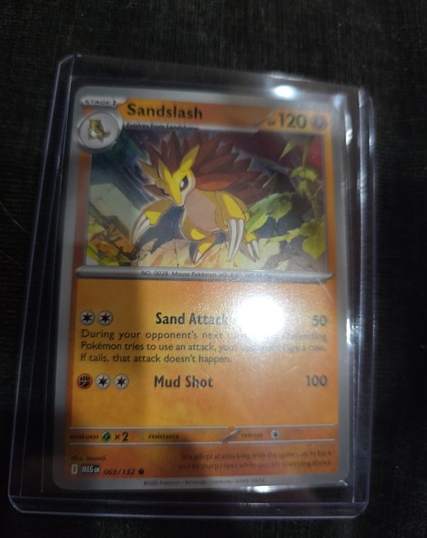 2025 Pokémon Mega Evolution #069 Sandslash — front