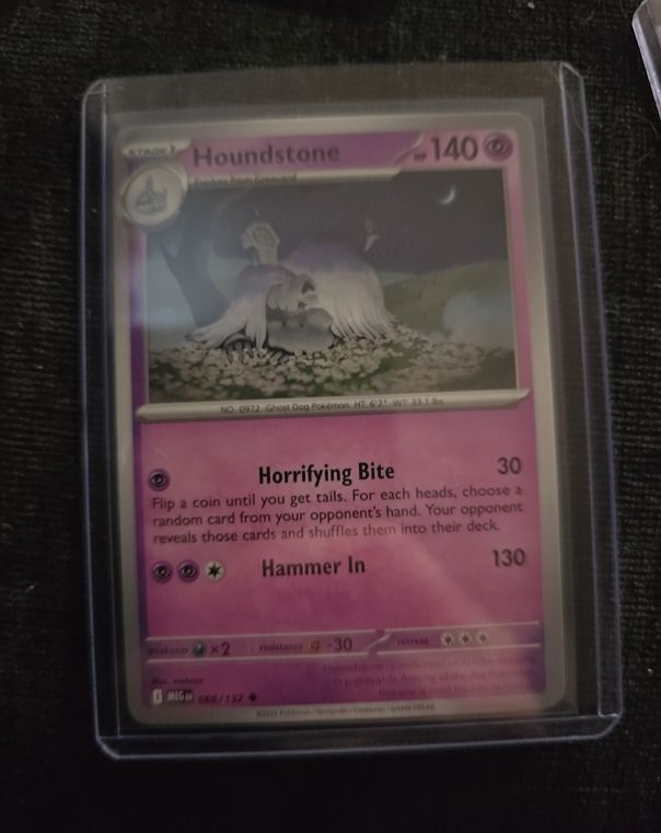 2025 Pokémon Mega Evolution ME01 #066 Houndstone — front