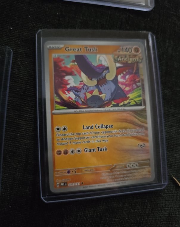 2024 Pokémon #055 Great Tusk — front