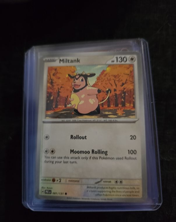 2025 Pokémon SV: Prismatic Evolutions #081 Miltank — front