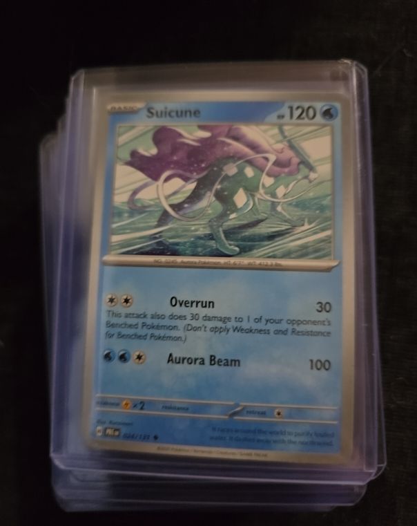 2016 Pokémon Prismatic Evolutions #024 Suicune — front