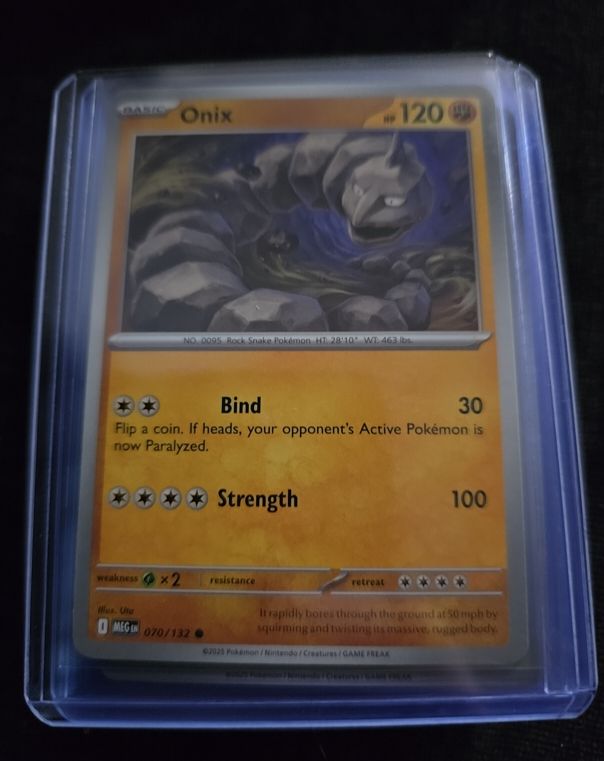 2021 Pokémon #070 Onix — front