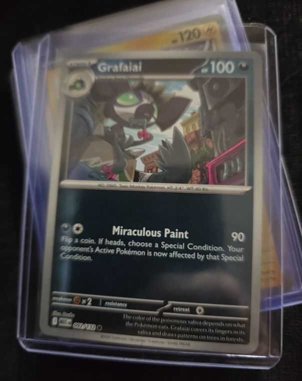2023 Pokémon TCG Mega Evolutions #092 Grafaiai — front