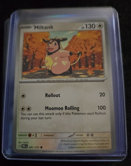 2025 Pokémon Prismatic Evolutions #081 Miltank — front