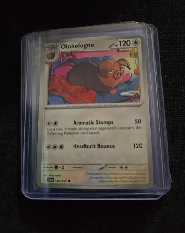 2025 Pokémon Journey Together #140 Oinkologne — front