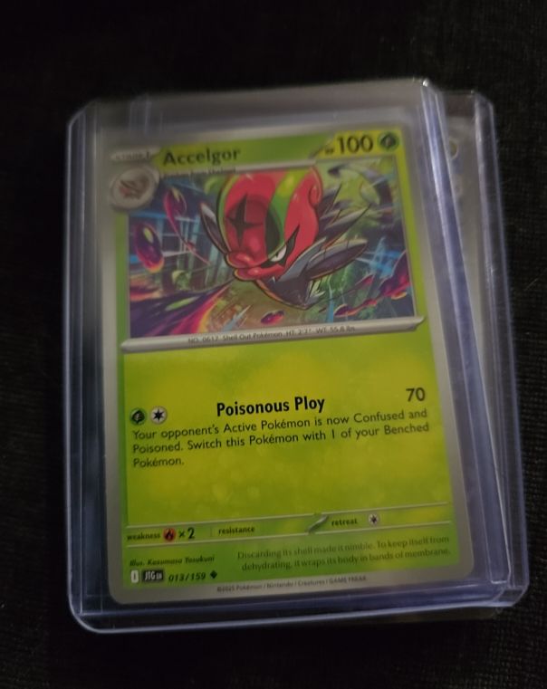 2025 Pokémon Journey Together #013 Accelgor — front