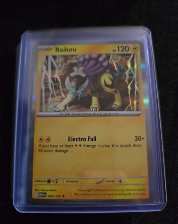 2021 Pokemon Mega Evolution #048 Raikou — front