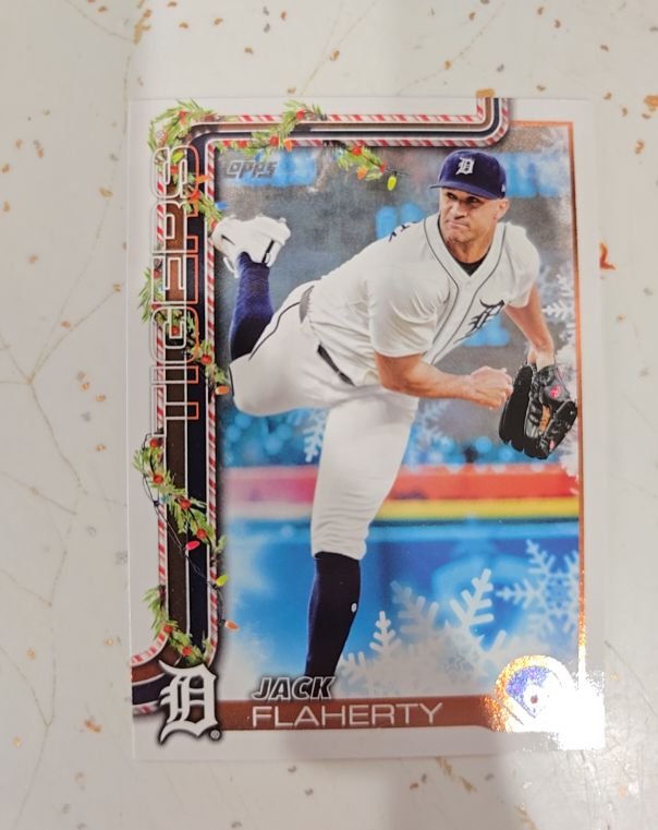 2025 Topps Holiday #H51 Jack Flaherty — front