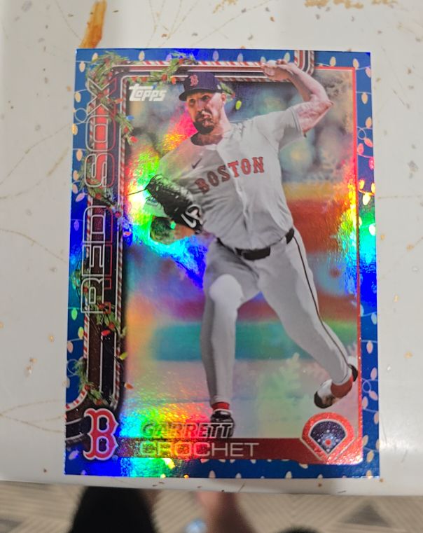 2025 Topps Holiday #H22 Garrett Crochet — front