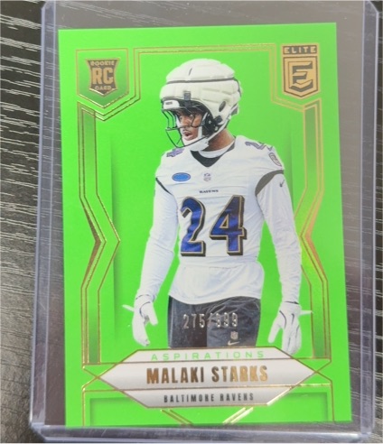2025 Panini Donruss Elite #130 Malaki Starks — front