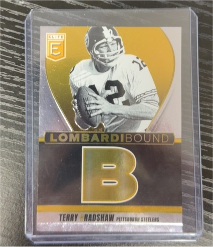 2025 Panini Donruss Elite Lombardi Bound B Terry Bradshaw — front