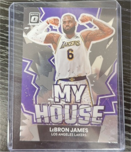 2022-23 Panini Donruss Optic #4 LeBron James My House — front