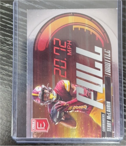 2025 Donruss Elite #19 Terry McLaurin Full Throttle — front