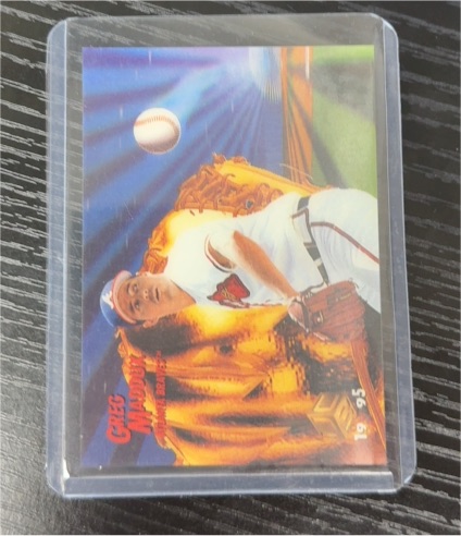 1995 Sportflix UC3 #61 Greg Maddux — front