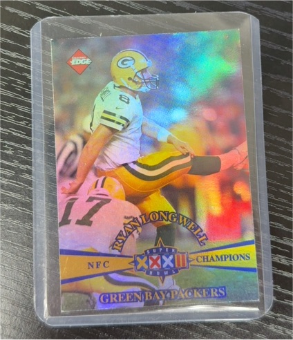 1998 Collector's Edge Super Bowl XXXII Ryan Longwell — front