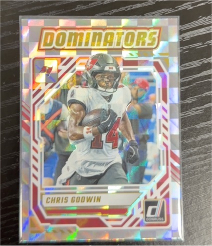 2025 Panini Donruss #DOM-CGN Chris Godwin Dominators — front