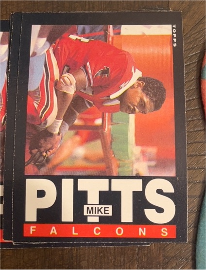 1985 Topps #18 Mike Pitts — front