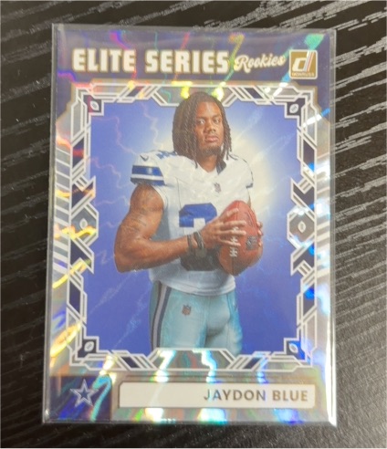 2025 Donruss Elite Series Rookies #ESR-JBE Jaydon Blue — front