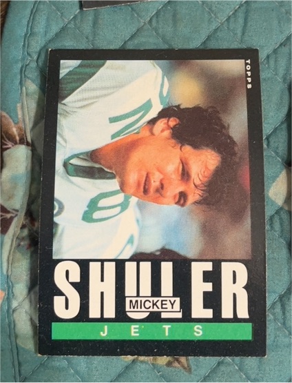 1985 Topps #349 Mickey Shuler — front